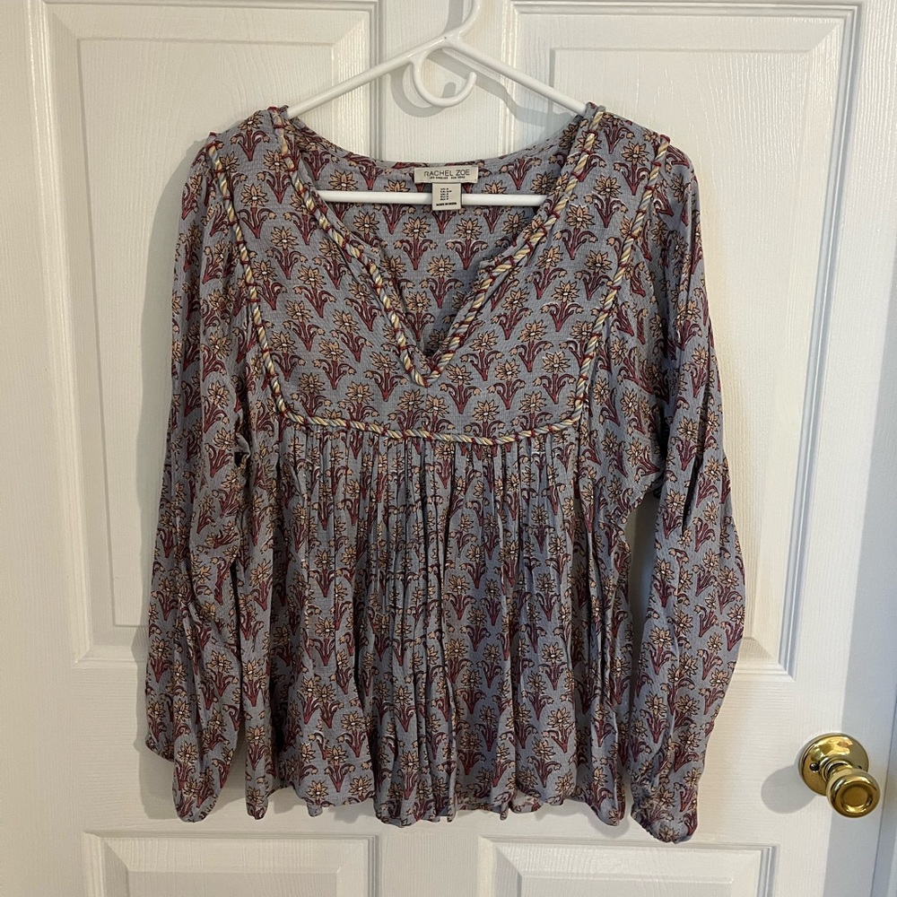 Rachel Zoe boho blouse